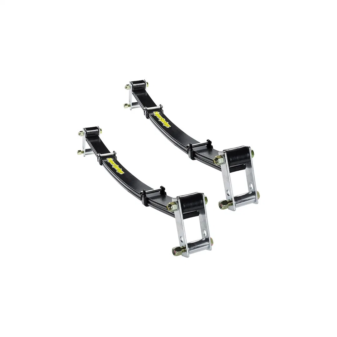SSA33 – SUPERSPRINGS Helper Spring Kit, Leaf Spring Design Rear Upper 3 Inch Width 5800 Pound Load Capacity Per Set (...